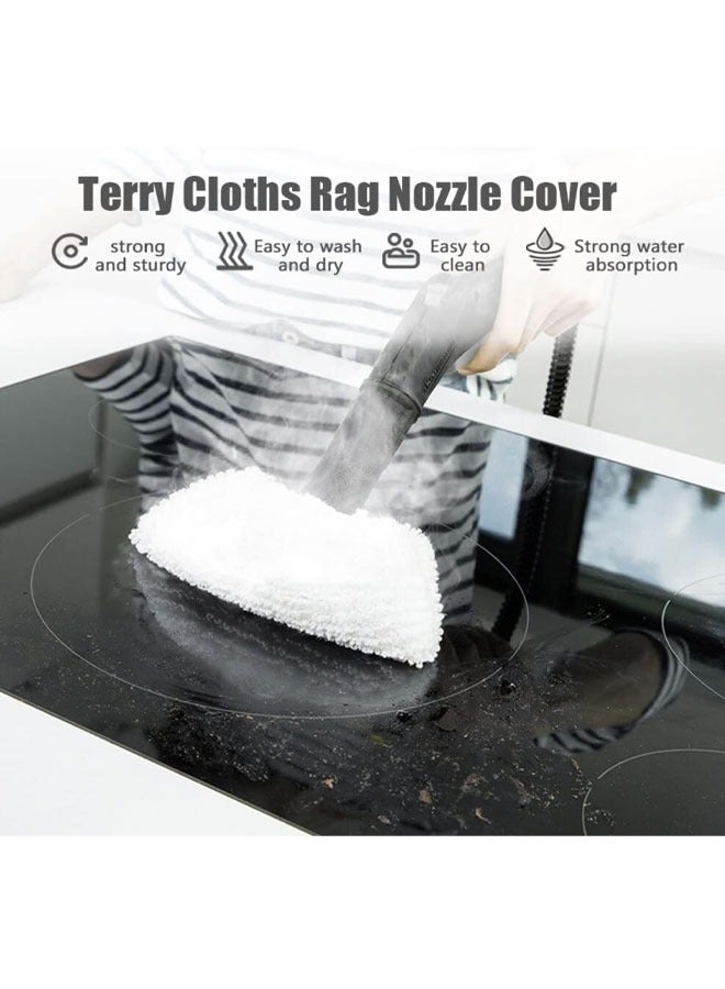 مجموعة من 6 قطع من وسادات التنظيف المصنوعة من الألياف الدقيقة من SC2/ SC3/ SC4/ SC5 وملحقات القماش (3 أغطية فوهات من القماش و3 وسادات تنظيف من الألياف الدقيقة) - Image 5