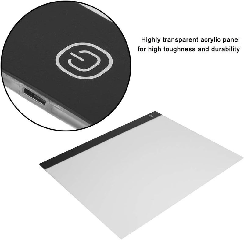 Keenso Practical A3 LED Copying Board Intelligent Brightness Memory Function, Adjustable Light, Suitable for Anime Writing Desk, Compact Structure - Image 3