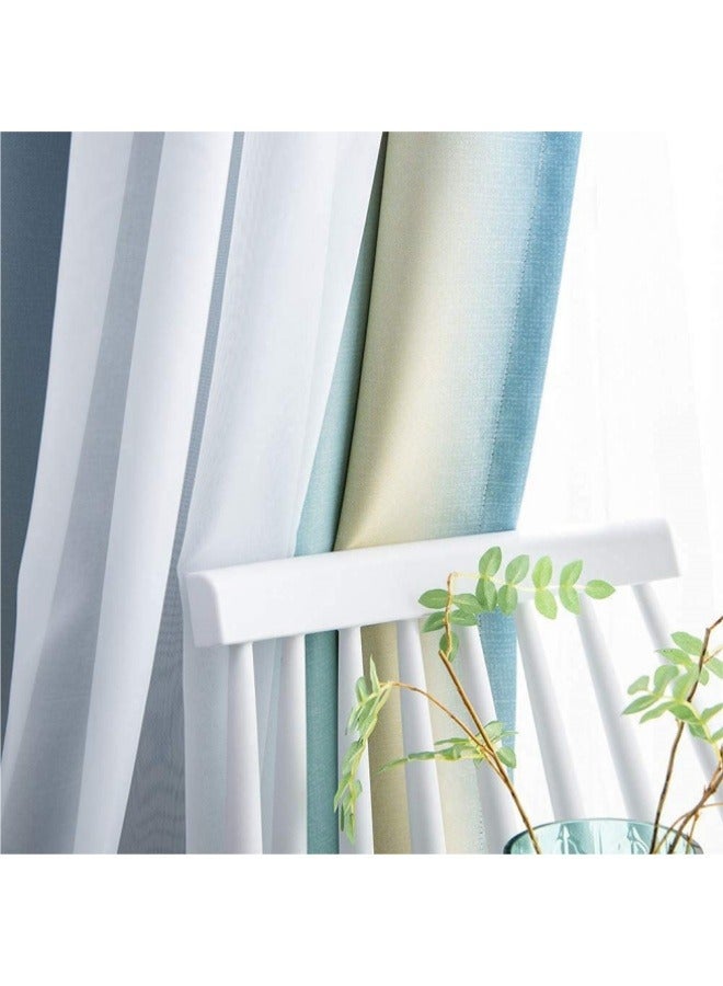 KYD 1 Panel Fabric Nation Blackout Curtains Thermal Insulated Bedroom Curtains for Living Room 100x200cm - Image 5