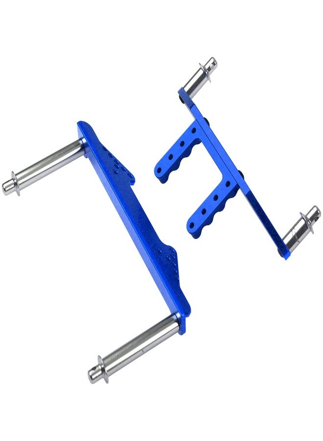 Vgoohobby Metal Front & Rear Body Mounts Body Posts Upgrade Parts Compatible with Traxxas Slash 2WD Rustler Stampede VXL 1/10 RC 2WD Car (Blue) - Image 5