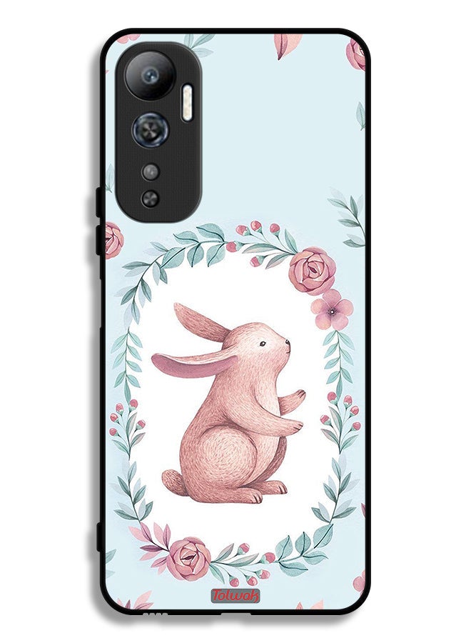 Tolwak Infinix Hot 20 4G Protective Case Cover Rabbit - Image 2