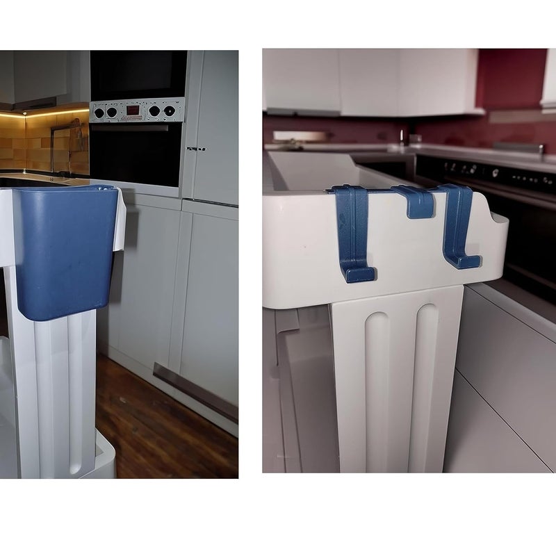 Cyrox 2Tier 3Tier Space Saving Storage Rack Dining Side Corner Kitchen cart Trolley Fruit Vegetable Snacks Storage Basket for Bathroom Shelves Room Household Office 3 Layer Slim - Image 3