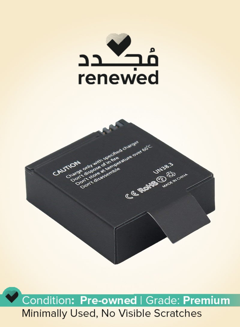 SJCAM Renewed - SJCAM SJ6 Series 3.8V 1000mAh Spare Li-ion Battery for SJ6 Legend, SJ6 Pro Sports Camera | Black - Image 1