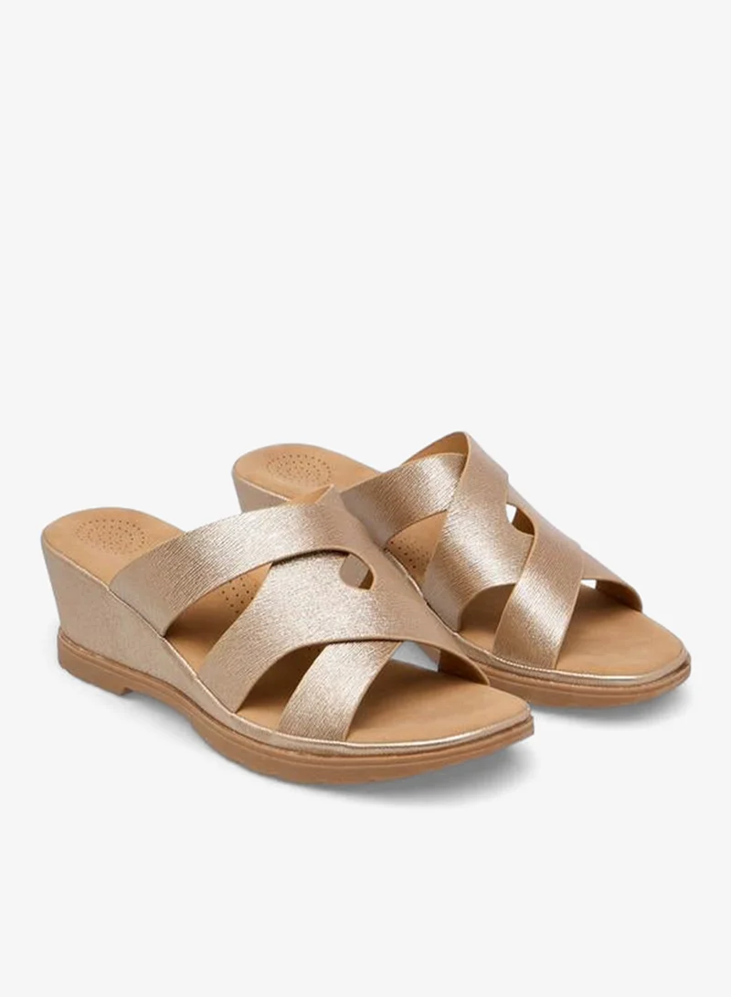 Flora Bella By Shoexpress Flora Bella Women Wedge Heel Comfort Sandals Ramadan Collection