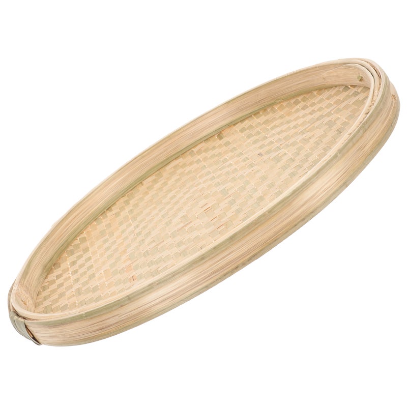Woven Drying Tray Drying Food Fruit Basket Multi-functional Food Snacks Tray - Image 4