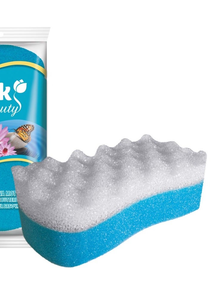 YORK BATH SPONGE MASSAGER SOFT SPONGE SPONG SHOWER SPONGE GEL SPONGE - Image 1