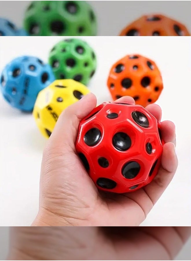 Haidue 5 Pcs Super High Bouncing Space Ball  - Image 1