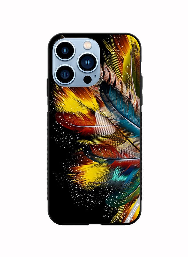 VR CREATIVE Protective Case Cover For Apple iPhone 14 Pro Flower Design Multicolour - Image 1