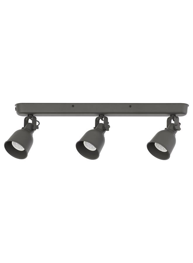 erorex Ceiling Track, 3-Spots, Dark Grey - Image 1