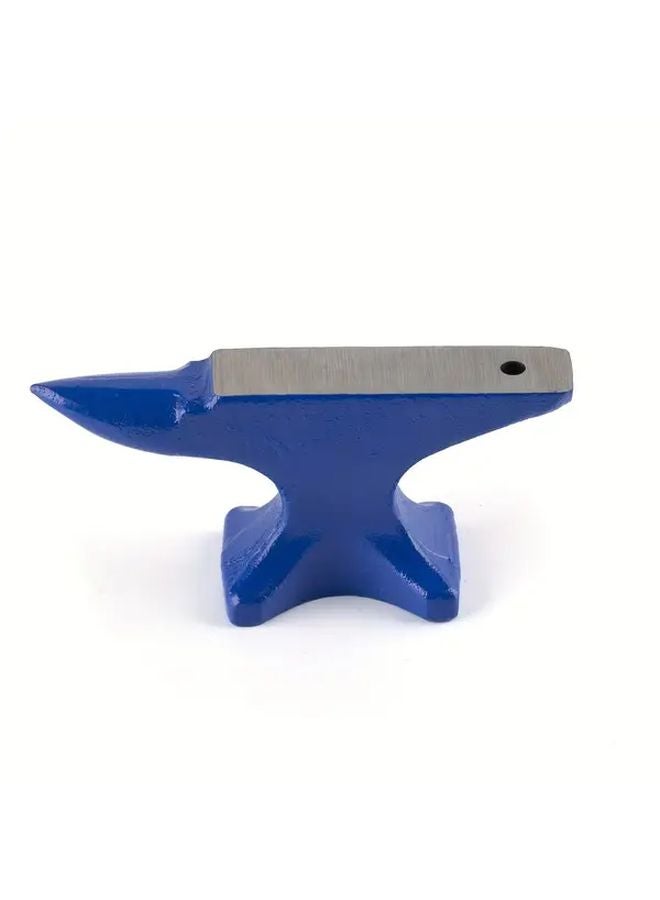 سندان قرن أزرق معدني طاولة صياغة من الفولاذ المقاوم للصدأ لصناعة المجوهرات - Image 1