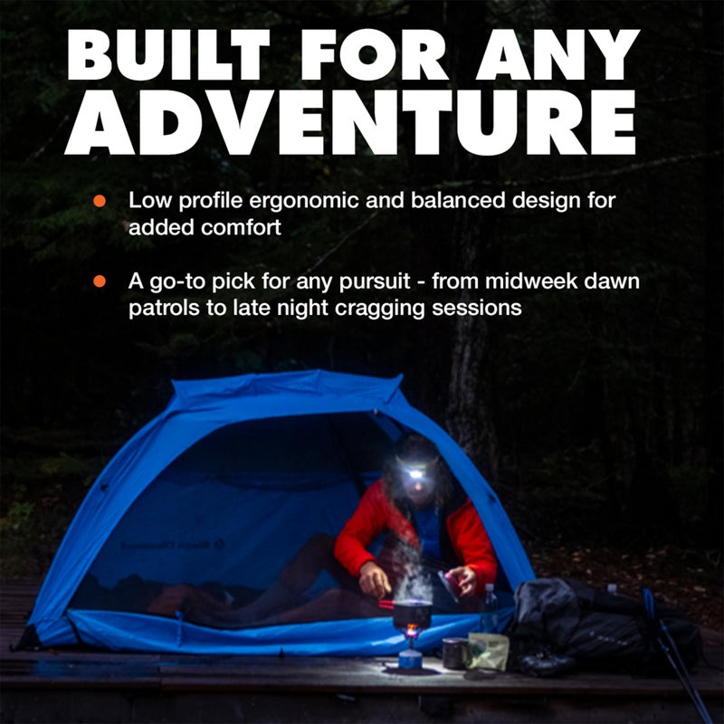 BLACK DIAMOND Spot 400-R Rechargeable Headlamp | 400 Lumens, Dimmable | Micro-USB Charging | Waterproof & Compact | Camping, Hiking, Running | Bordeaux - Image 5