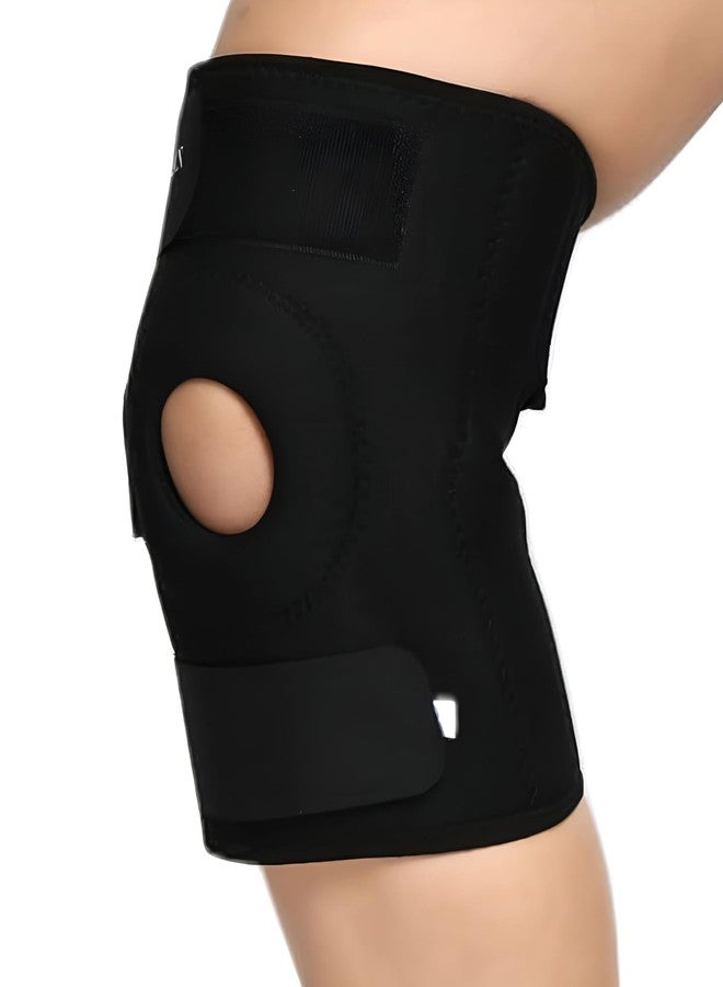 ZEDAN Knee Support For Men Knee Caps For Women Knee Cap For Men Knee Support For Women Knee Brace For Knee Pain Relief Products, gym (OPEN PATELLA, L) - Image 1