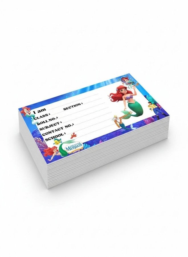 AanyaCentric 36nos Cartoon Printed Name Sticker for Kids | 4 x 2 inch | Self Fill in Sticky Labels for Book Register Copy - Image 4