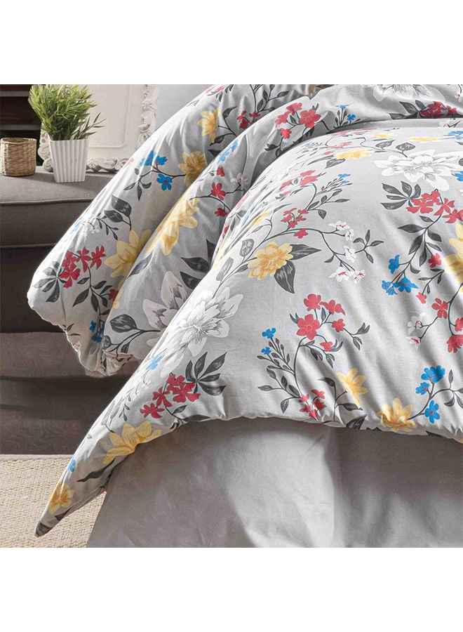 In-House Arman | 5 Pieces Cotton Comforter Set - Queen - 240x190 cm - Multicolor  - Image 4