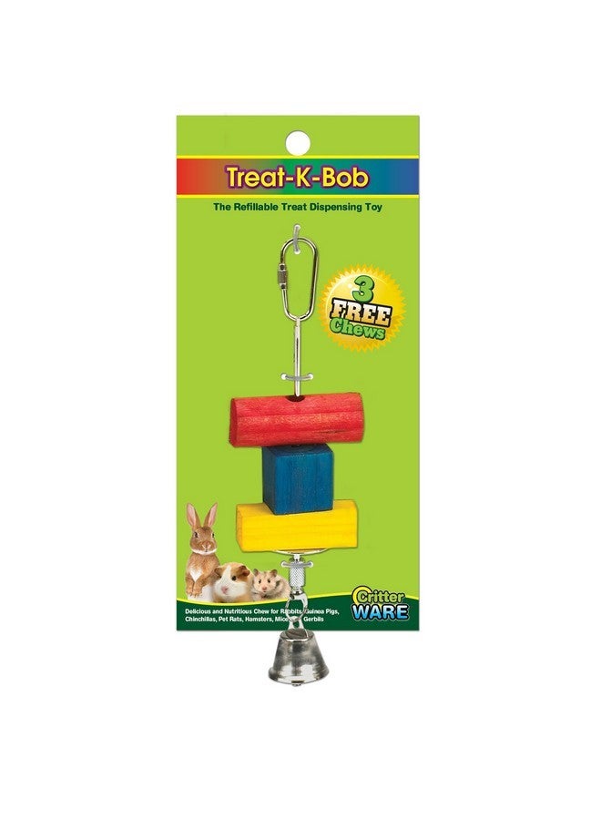 وير مانيوفاكتشارينج موزع مكافآت الحيوانات الأليفة الصغير K-Bob من شركة Ware Manufacturing Wood Treat - Image 1