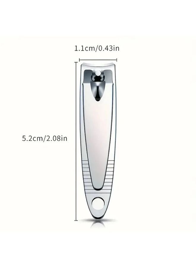 1 قطعة مجموعة مقصات أظافر من الفولاذ المقاوم للصدأ - حادة ومتينة - بدرجة صالون - مقابض مريحة - Image 4