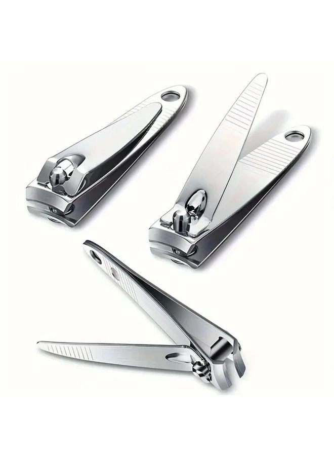 1 قطعة مجموعة مقصات أظافر من الفولاذ المقاوم للصدأ - حادة ومتينة - بدرجة صالون - مقابض مريحة - Image 2