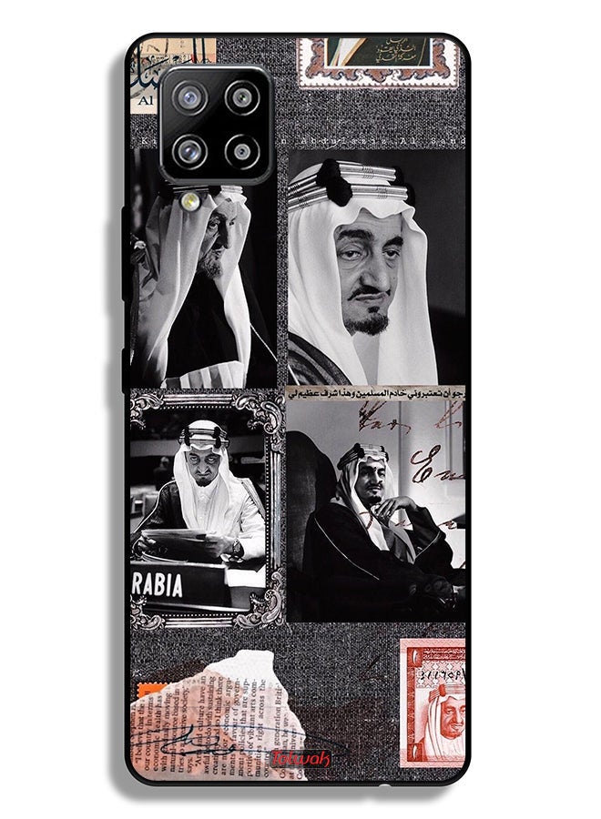 Tolwak Samsung Galaxy A42 5G Protective Case Cover King Faisal Vintage Poster - Image 1