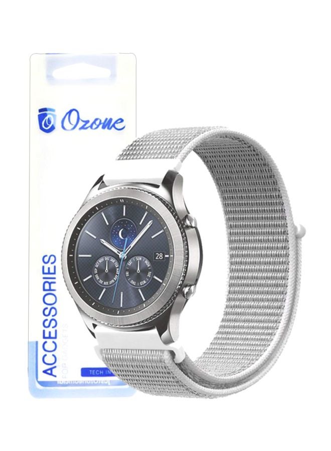 Ozone Replacement Strap For Samsung Gear S3 Silver - Image 5