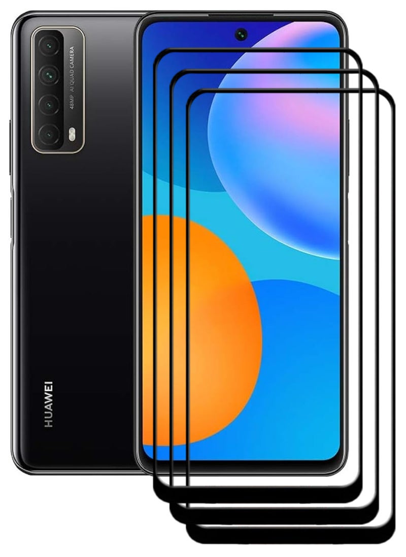 أكاليكس 3 قطع، حماية شاشة،  لهاتف هواوي Y7a  ، جودة ممتازة. - Image 1