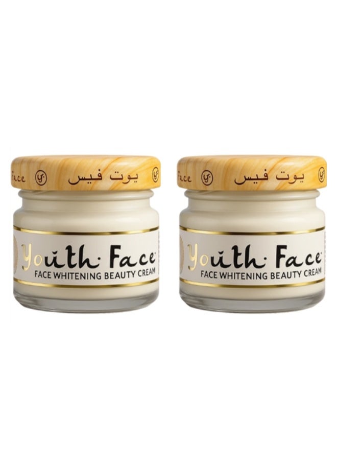 Youth Face Original Whitening Beauty Cream  (30 g) Pack of 2 - Image 2