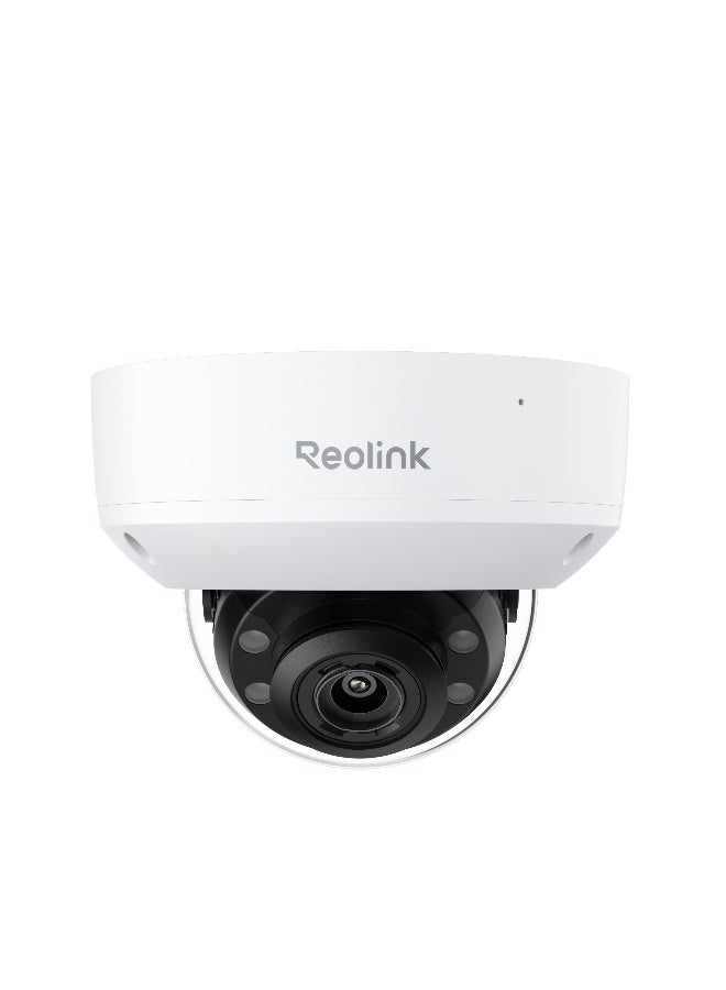 ريولينك Reolink Professional 4K PoE Security Camera Outdoor, 5X Optical Zoom, AI Video Search, Package Detection, IK10 Vandal-Proof, ReoNeura AI, Night Vision, RP-PCV8MZ - Image 1
