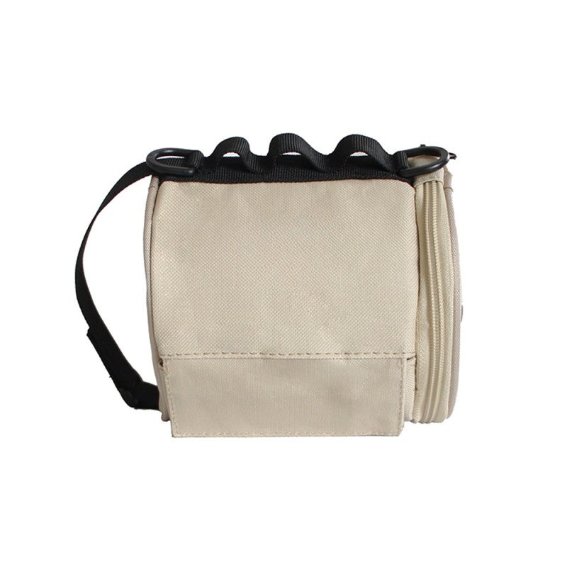 Hanging Roll Paper Bag: Khaki Oxford Cloth - Compact Space-Saving Design, Durable Weather-Resistant Cover for Outdoor Camping, Hiking, Home Use - Image 1
