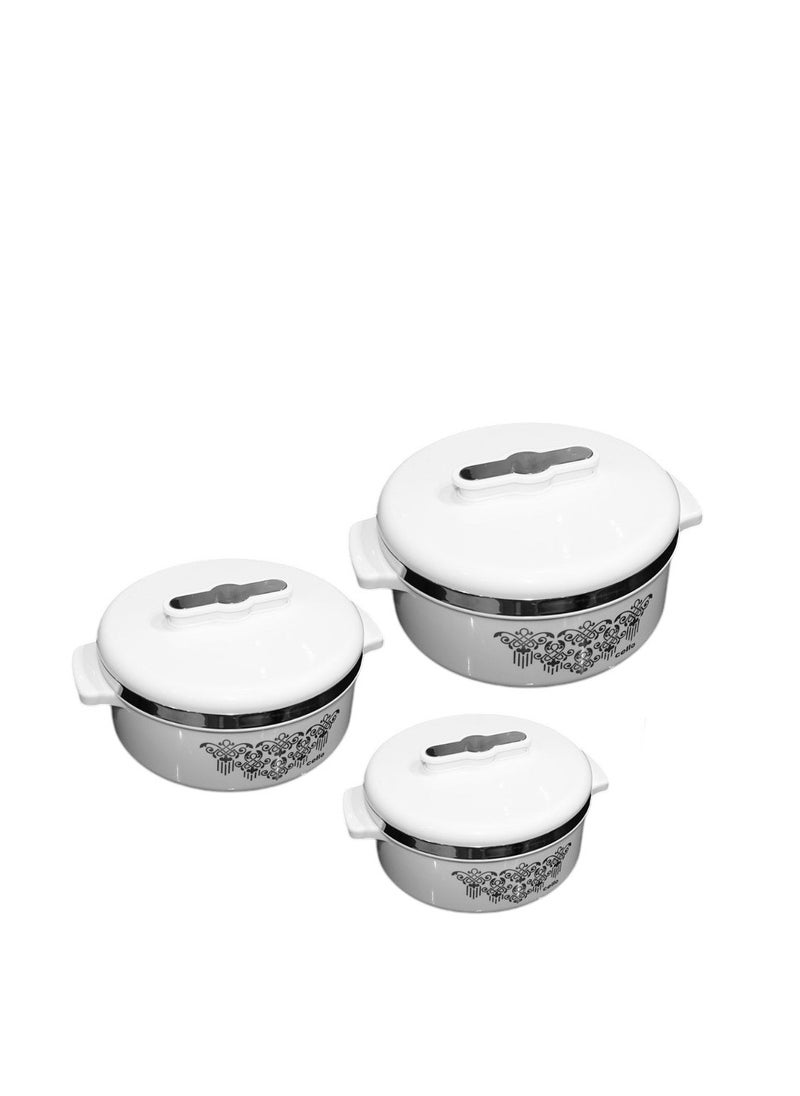 BASURRAH Royal Food Container Set 3 Pieces 1000/1500/2500ml  - Image 1