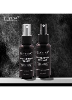 Julystar 24 Hr Lock Setting Mist, Make up fixer Spray, Keeps Face Makeup from Melting And Fading, Mattifying, Blurring And Oil Absorbing Face Spray, Transfer-proof And Mask Friendly  - Image 3