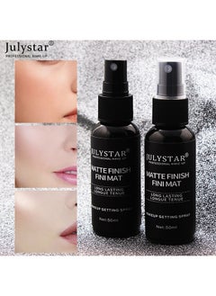Julystar 24 Hr Lock Setting Mist, Make up fixer Spray, Keeps Face Makeup from Melting And Fading, Mattifying, Blurring And Oil Absorbing Face Spray, Transfer-proof And Mask Friendly  - Image 2