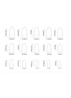 nail 24 Pcs False Nails Salon Acrylic French Salon Like Press on Nails Short No Fade Out Seamless Glue Design for Salons and DIY on Nails Natural Delicate Comfortablefor Nail The Middle East Girl pink  - Image 5