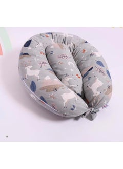 Generic Feeding Pillow, Breastfeeding Pillow for Breastfeeding and Bottle Feeding, Baby Nursing Pillows, Bed C-shape Pillow and Baby Lounger for Newborn_multicolor 