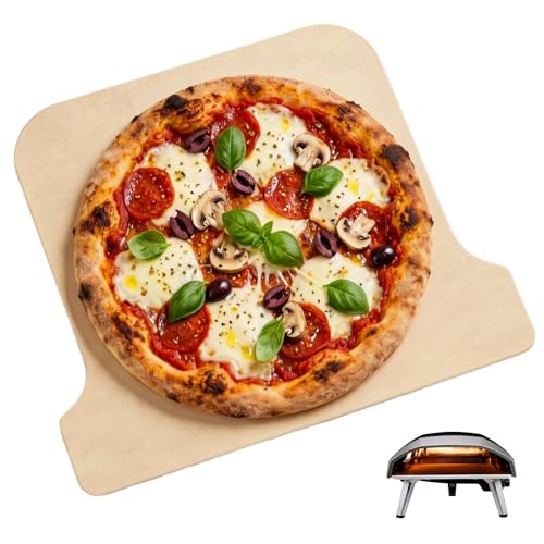 BMMXBI Cordierite Stone Baking Board Replacement for Ooni Koda 16 Gas Pizza Oven, Pizza Stone for Ooni 16 Pizza Oven, Pizza Baking Board Replacement for Ooni Koda 16, Ceramic Baking Stone Accessories - Image 1