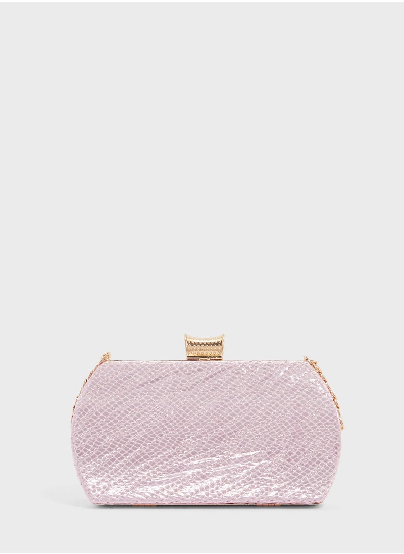 Ella Limited Edition - Iridescent Clutch With Chain - Image 1