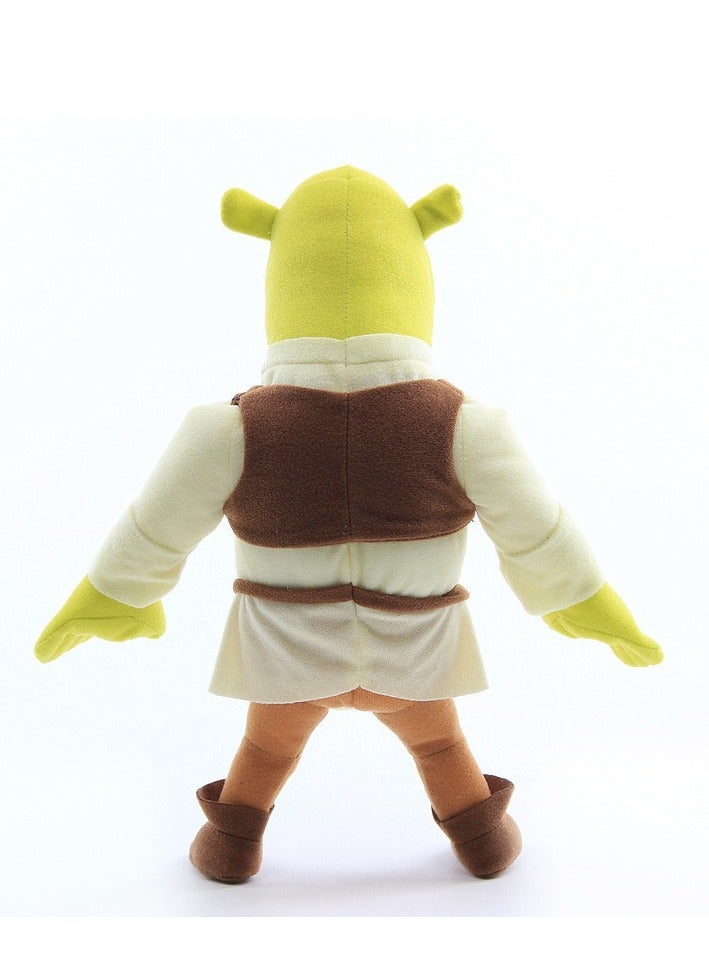 30cm-38cm Anime Uglying Cute Monster Shrek Plush Toy, Green Ogre Figurine Soft Stuffed Doll with Super Soft Short Fleece and PP Cotton Filling  - Image 2
