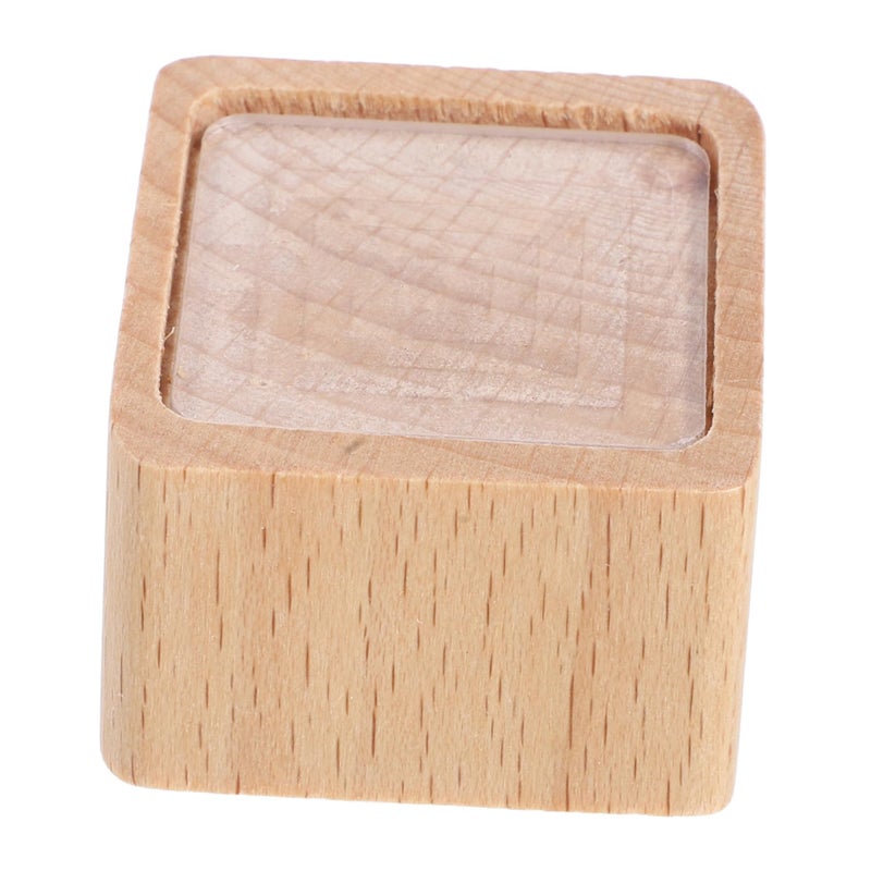 Wooden Business Card Holder Price Tag Stand Tabletop Display Base Sign Multipurpose Use - Image 2