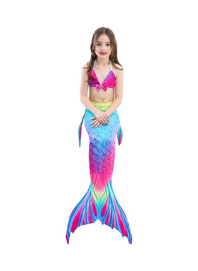 NIBEMINENT 4-Piece Mermaid Themed Costume Set 150cm - Image 2