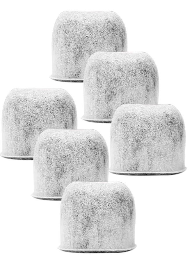 BRENSTEN Pack of 6 Replacement Charcoal Water Filters for Keurig and Breville BWF100 Coffee Machines - Keurig 2.0 1.0 and Breville BWF100 Compatible Filters Fit Both Newer & Older Models Coffee Makers - Image 1