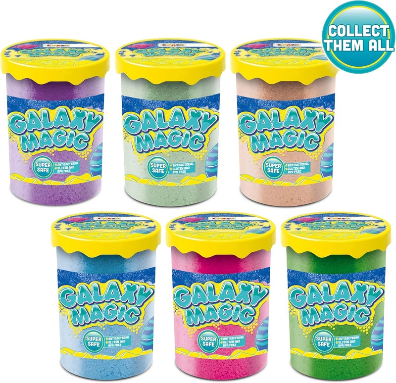 CRAZE Galaxy Magic 24461 Soft Children Clay in Tin with Melting Effect 40 g - Image 2