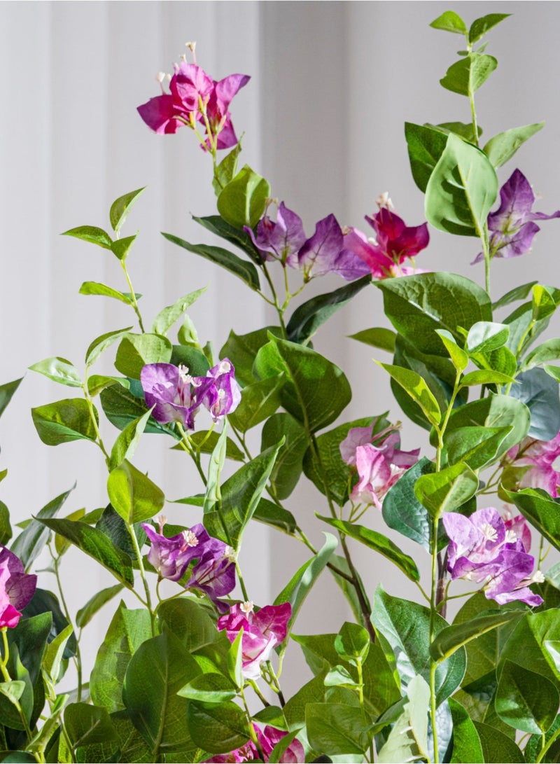 High end simulation  plant Bougainvillea spectabilis Willd 160cm indoor living room potted plant biomimetic artificial flower tree plant artificial tree decoration floor ornament - Image 5