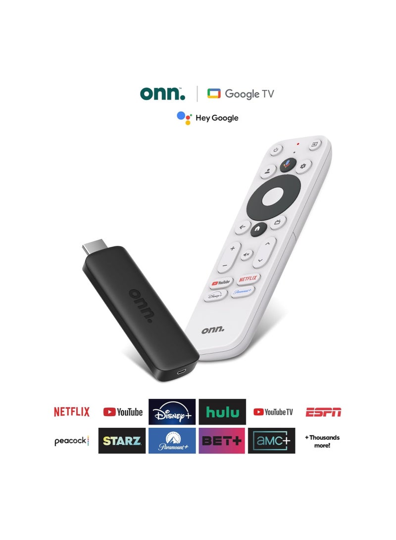ONN Google Android TV 2K FHD Streaming Stick Black (New Version) - Image 4