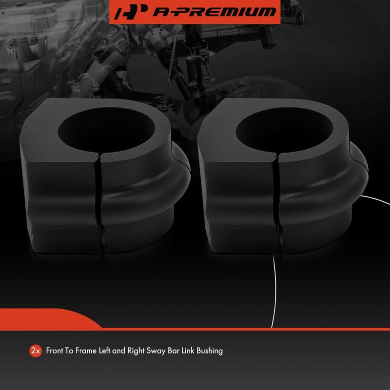 A-Premium Front To Frame Sway Bar Bushing Kit - Image 3