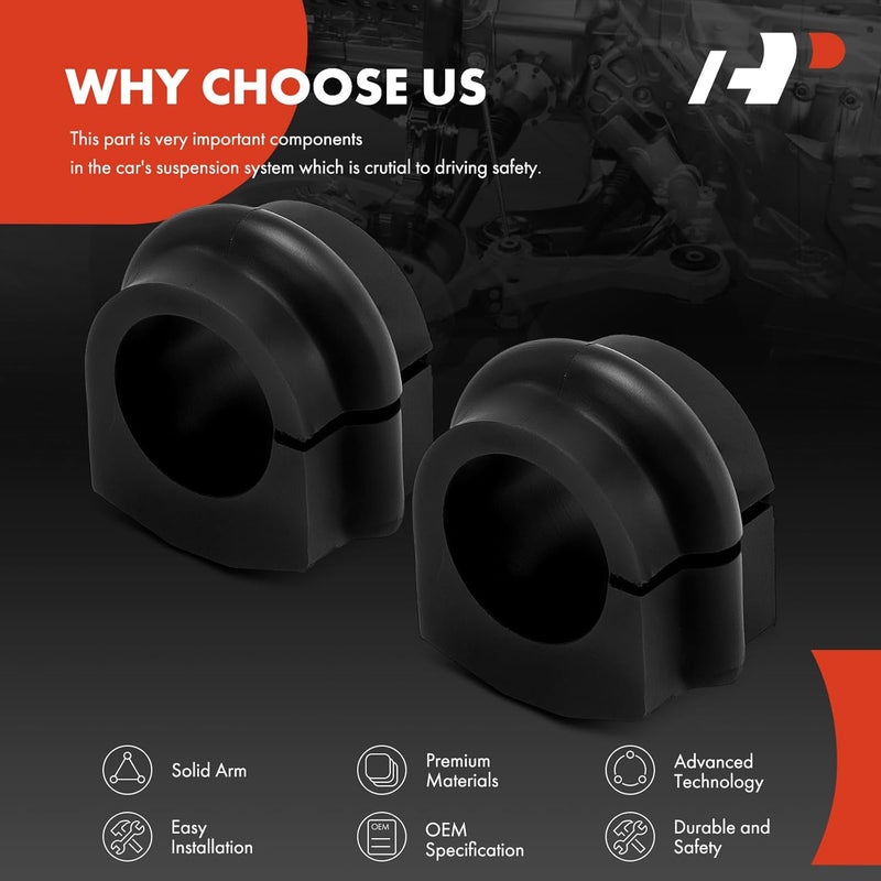 A-Premium Front To Frame Sway Bar Bushing Kit - Image 5