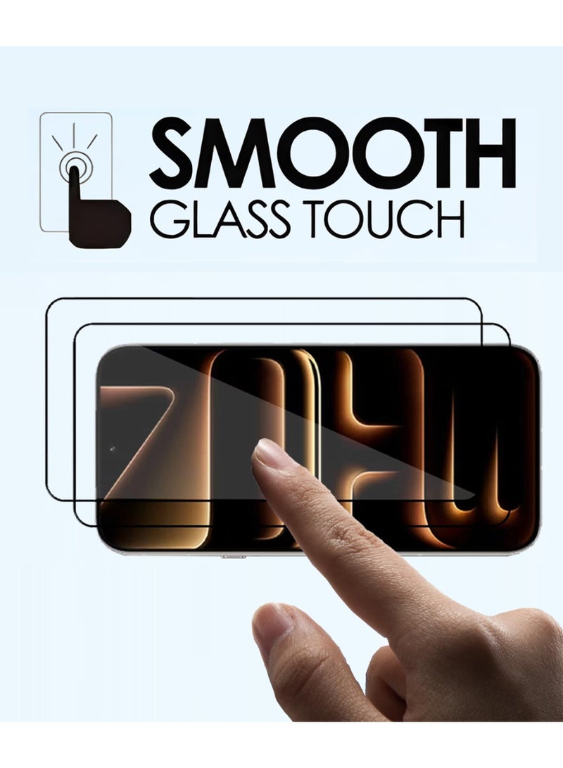 Yunpy [2+1 Packs] for Infinix Note 60 Tempered Glass Screen Protector with Camera Lens Film, Including 2 Pack Front Glass and 1 Pack Camera Lens Film, 9H Hardness HD Clear Anti-Scratch Anti-Fingerprint Bubble-Free Case Friendly Screen Protector - Image 4