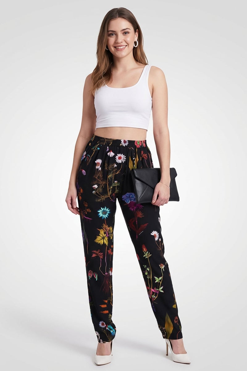 STELLA MCCARTNEY Women Regular Fit Trouser Pants, Multicolor - Image 2