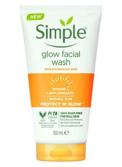 simple Protect N Glow Vitamin C Facial Wash 150ml 