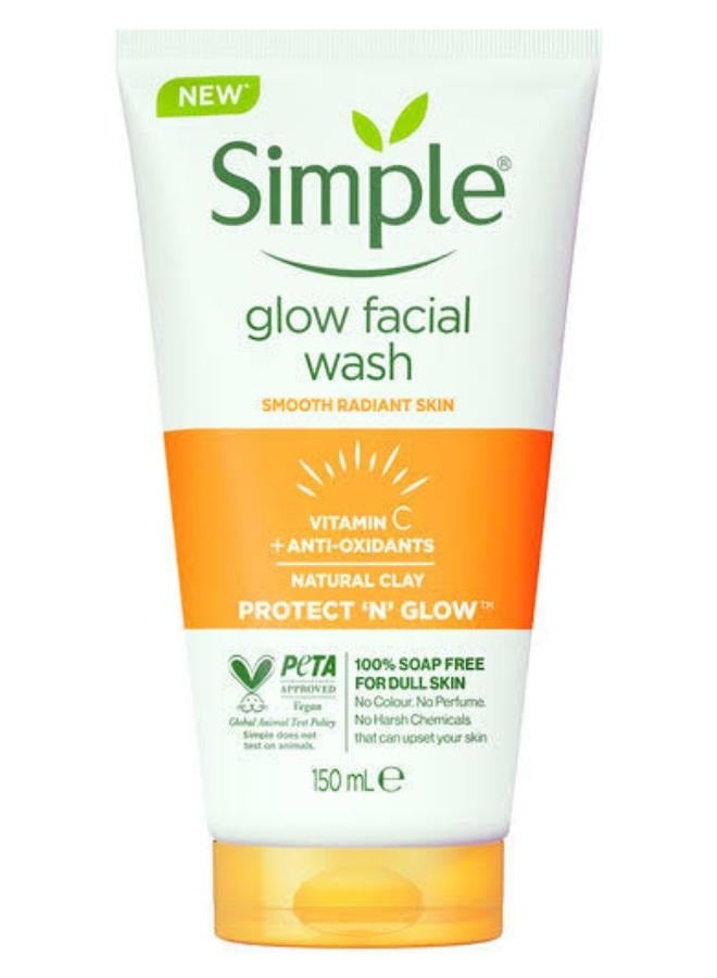 simple Protect N Glow Vitamin C Facial Wash 150ml