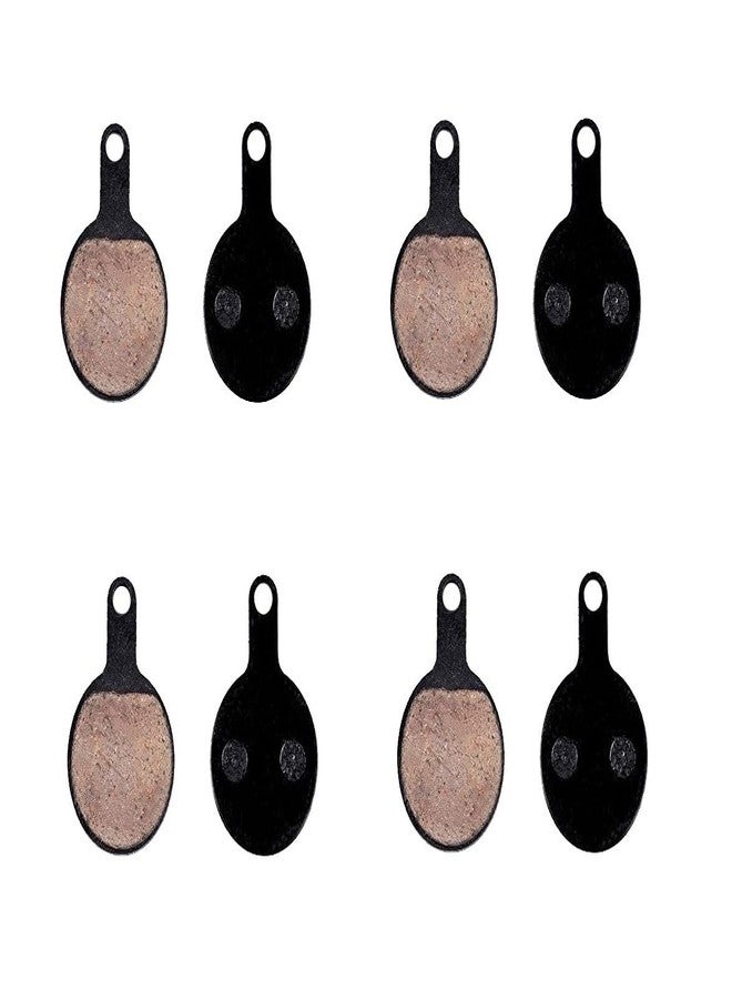 CYBIC Bicycle Disc Brake Pads, Semi-Metallic, Black, 4 Pairs - Image 2
