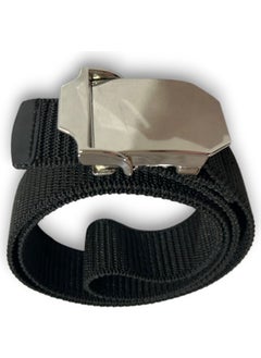 Aksoy Tactical Black Belt with Bandolier Metal Buckle  - Image 2