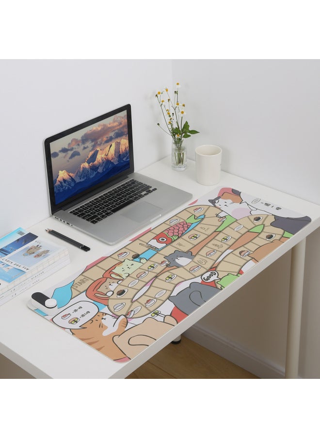Generic Half Creative Warm Table Mat Heating Mouse Mat Table Mat Office Warm Hand Warm Winter Super Multi-functional Heating-Color:Basic Style-Azak-Blue  - Image 4